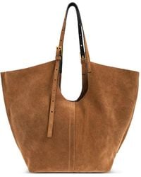 AllSaints - Ara Buckle-Detail Tote Bag - Lyst