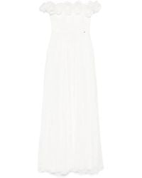 Nissa - Maxikleid Mit Blumenapplikation - Lyst
