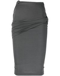 Givenchy - Crepe Skirt - Lyst