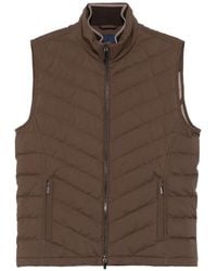 Paul & Shark - Quilted Zip-Front Gilet - Lyst