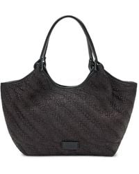Frau - Mini Herringbone-Effect Tote Bag - Lyst