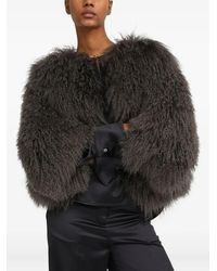 Yves Salomon - Short Shearling Jacket - Lyst
