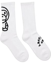A Bathing Ape - Baby Milo Intarsia Socks - Lyst