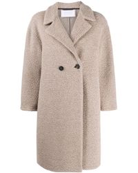 Harris Wharf London Abrigo midi con doble botonadura - Multicolor