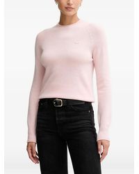 Lacoste - 3D Knitted Crew-Neck Sweater - Lyst