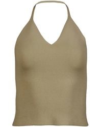 KHAITE - Top The Thaiane Con Scollo All'Americana - Lyst