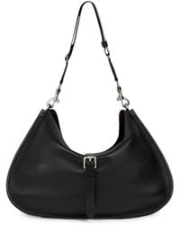 Etro - Maxi Tumbled Leather Pony Bag - Lyst