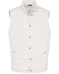 Brunello Cucinelli - ダウンベスト - Lyst
