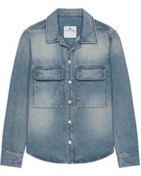 Courreges - Denim Shirt Met Zak - Lyst