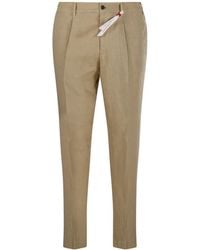 Santaniello - Irno Pleated Trousers - Lyst