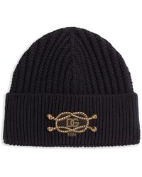 Dolce & Gabbana - Rib-Knit Hat - Lyst