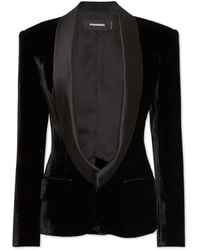 DSquared² - Shawl-Lapels Single-Breasted Blazer - Lyst