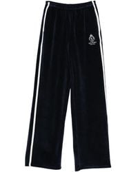 Sporty & Rich - Side-Stripe Logo-Detail Track Pants - Lyst
