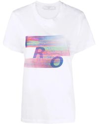 IRO - Graphic Logo-Print T-Shirt - Lyst