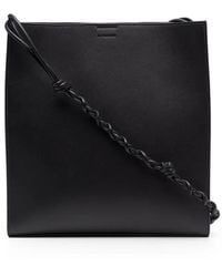 Jil Sander - Tangle Leather Crossbody Bag - Lyst