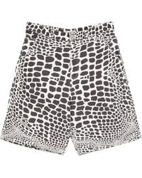 Stussy - Patterned Shorts - Lyst