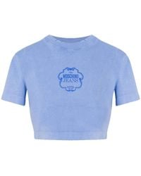Moschino - Logo-Print T-Shirt - Lyst