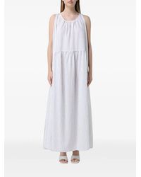 MEIMEIJ - Striped Maxi Dress - Lyst