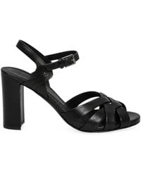 Roberto Del Carlo - Stene Interwoven Block-Heel Sandals - Lyst