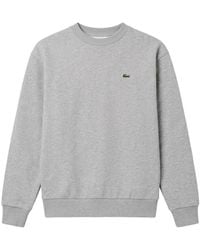 Lacoste - Logo-Patch Sweater - Lyst