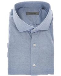Corneliani - Patterned Cotton Shirt - Lyst