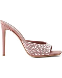 Paris Texas - Sandalias Holly con apliques de cristal y tacón de 105 mm - Lyst