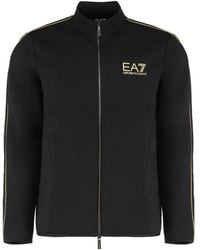 EA7 - Full-Zip Sweatshirt - Lyst
