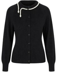 Simone Rocha - Vest Verfraaid Met Parels - Lyst