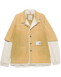Maison Mihara Yasuhiro - Layered-Design Embroidered Jacket - Lyst