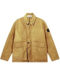 Stone Island - Pocket Overshirt Jacket - Lyst