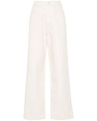Kiton - High-Waisted Straight-Leg Jeans - Lyst