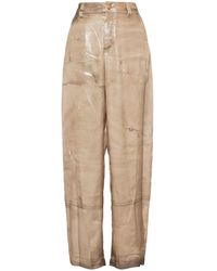 Alexander Wang - Trompe-L'Oeil Print Pants - Lyst