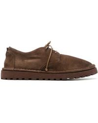 Marsèll - Sancrispa Alta Suede Derby Shoes - Lyst