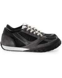 Givenchy - Glide Suede-Panelled Sneakers - Lyst