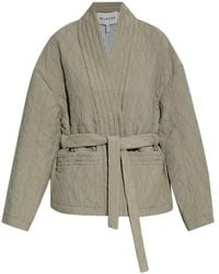 Munthe - Pifita Quilted Belted Jacket - Lyst