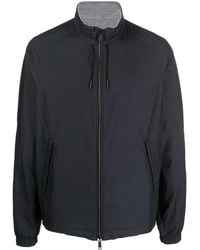 ZEGNA - Reversible Zip-Up Sports Jacket - Lyst