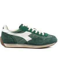 Diadora - Suede-Panelled Sneakers - Lyst