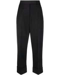 Thom Browne - Pearl-detailing Tailored Wool Trousers - Lyst