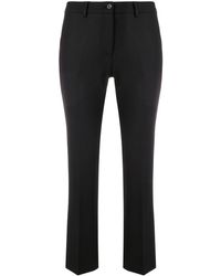 PT01 Pantaloni crop Jaine - Nero