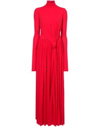 Proenza Schouler - Meret Tie-Detail Maxi Dress - Lyst