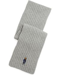 Polo Ralph Lauren - Sciarpa Con Ricamo - Lyst