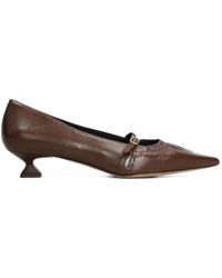 The Seller - Pointed-Toe Buckled Pumps - Lyst
