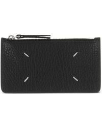 Maison Margiela - Zip Detail Cardholder Wallet - Lyst