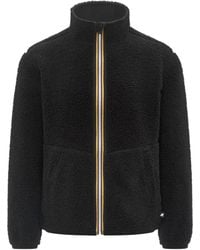 K-Way - Pascal Reversible Fleece Jacket - Lyst