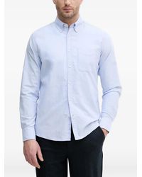 Benetton - Button-Down Chest-Pocket Shirt - Lyst