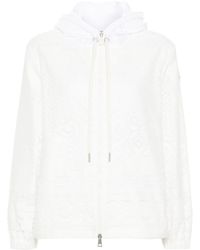 Moncler - Leimone Lace Hooded Jacket - Lyst