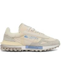 Lacoste - Elite Active Logo Suede Sneakers - Lyst