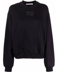 Alexander Wang - コットンジャージースウェットシャツ - Lyst