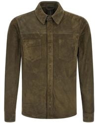 Giorgio Brato - Leather Shirt - Lyst