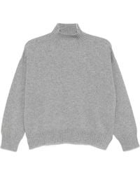 D.exterior - High-Neck Cashmere Sweater - Lyst